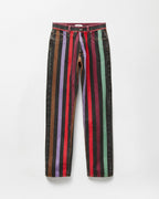 Versace Striped Straight Jeans – Multicolour