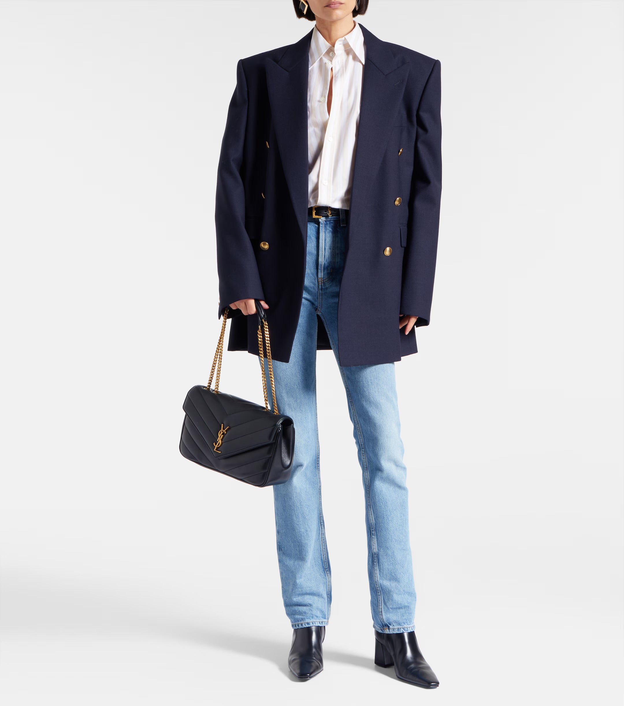 Loulou Medium leather shoulder bag