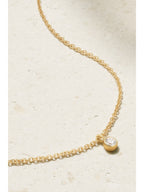 My First De Beers Clea 18-Karat Gold Diamond Necklace