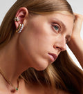 Yeprem Whisper 18kt Gold Ear Cuff with Diamonds