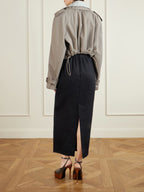 Double-Breasted Trench Coat