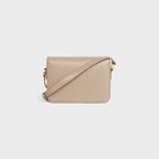 Céline Teen Triomphe Bag in Shiny Calfskin – Safari