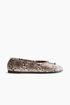 Stella McCartney x H&M Snakeskin-Print Ballet Flats