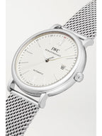 IWC Schaffhausen Portofino Automatic 40mm Stainless Steel and Milanese Mesh Watch