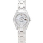 Rolex Pearlmaster Diamond Watch in 18K White Gold, 29mm