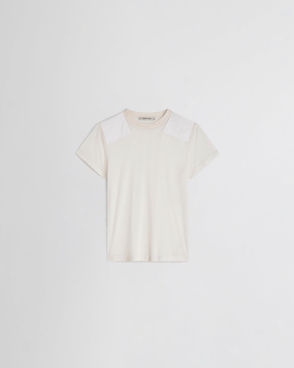 Patch T-Shirt Acid Ivory Cotton