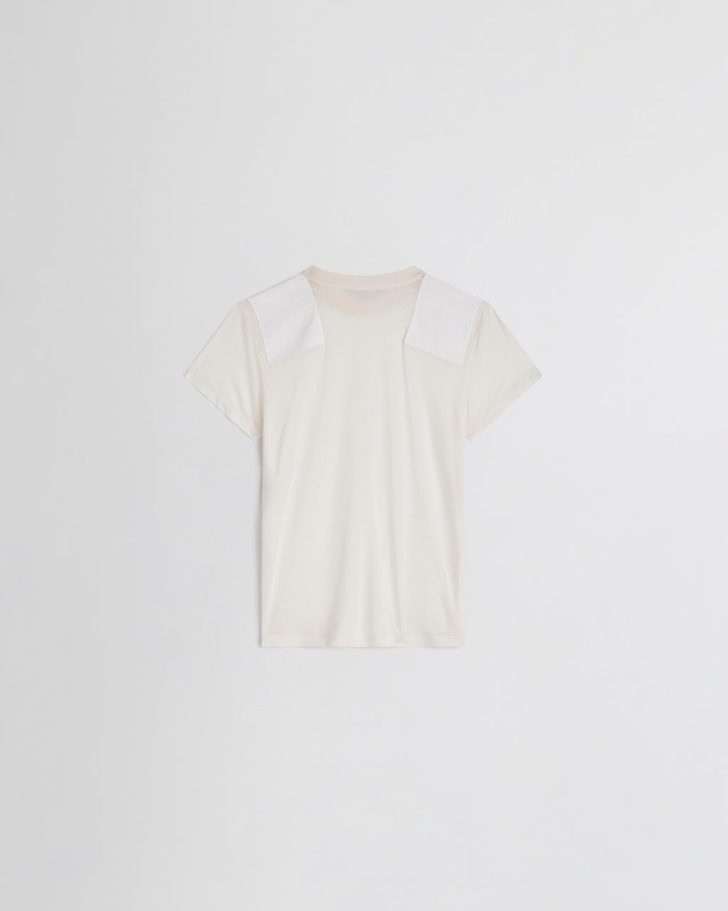 Patch T-Shirt Acid Ivory Cotton