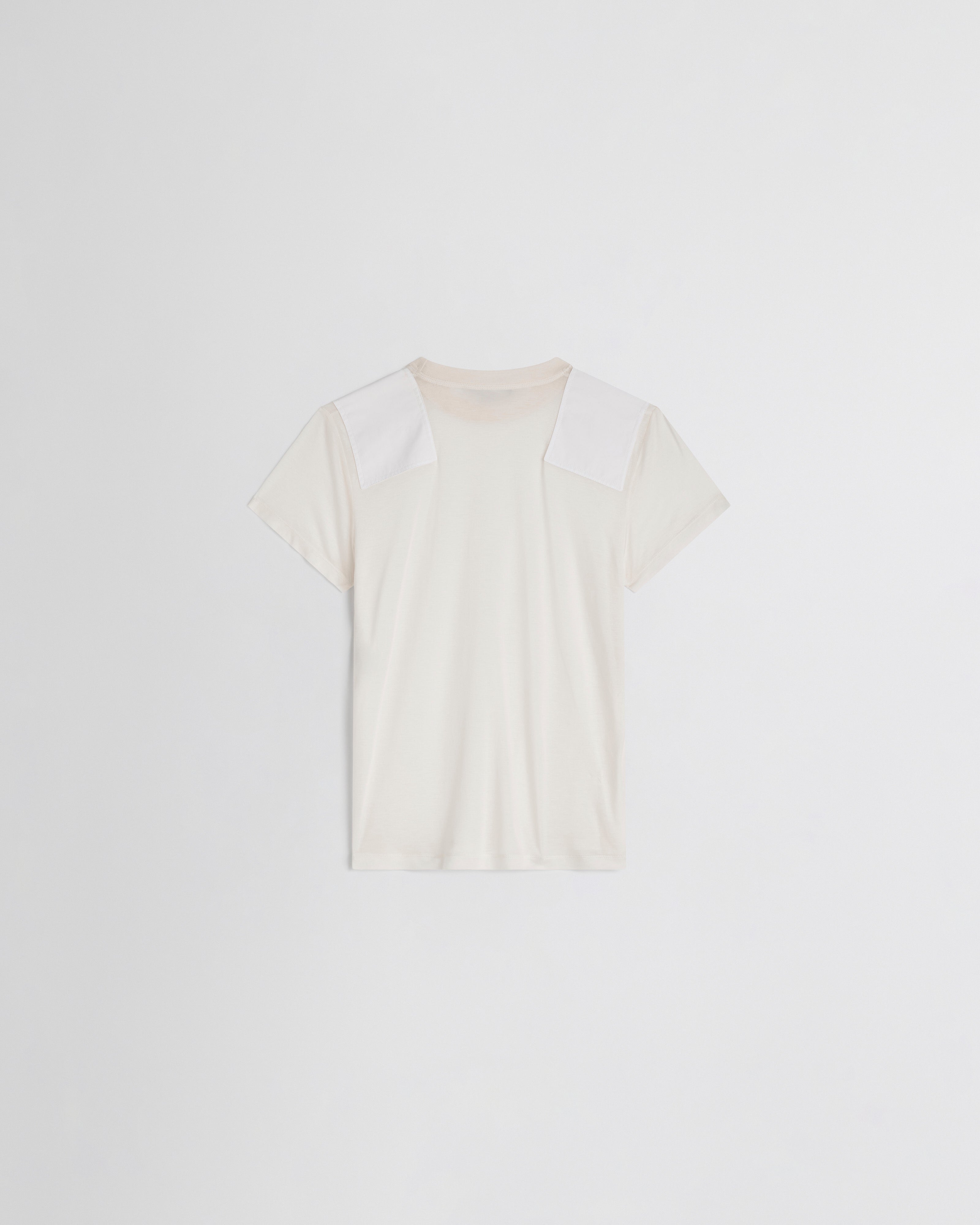 Patch T-Shirt Acid Ivory Cotton