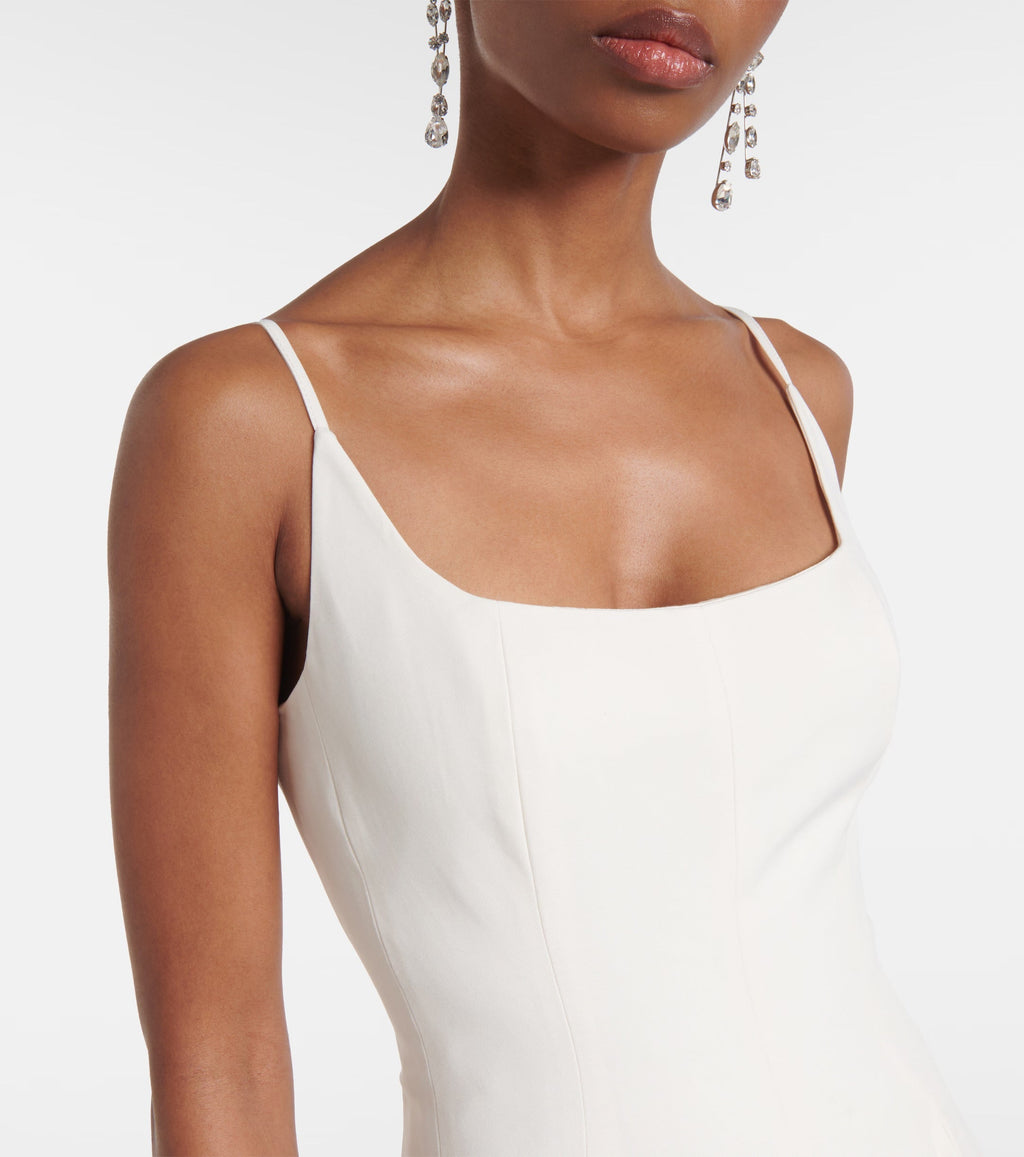 Staud Bridal Joy Cotton-Blend Maxi Dress
