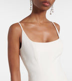 Staud Bridal Joy Cotton-Blend Maxi Dress