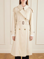 Burberry Fitzrovia Belted Cotton-Gabardine Trench Coat