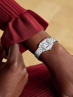 Panthère de Cartier Small 22mm Stainless Steel and Diamond Watch