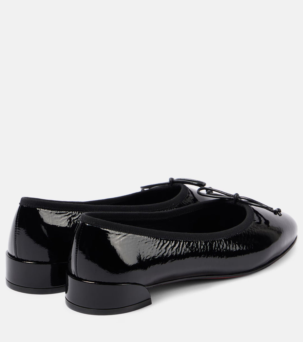 Christian Louboutin Sweetie Jane Patent Leather Ballet Flats