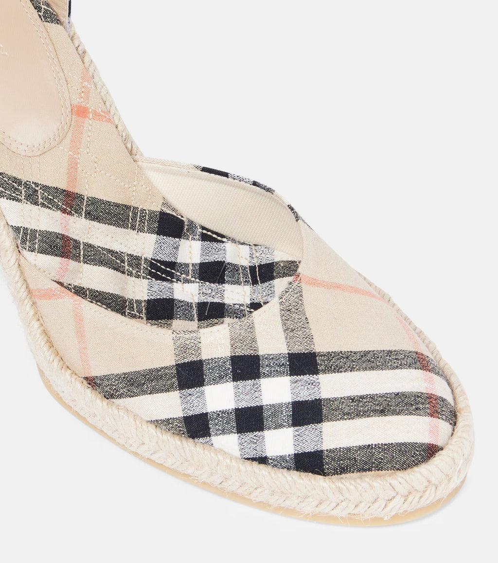 Burberry LF Mews 90 Espadrille Wedges