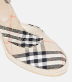 Burberry LF Mews 90 Espadrille Wedges