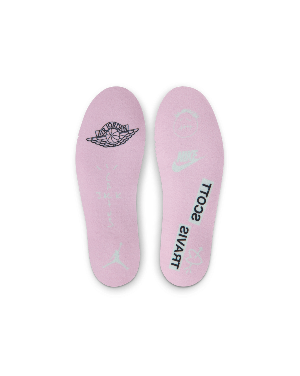 Air Jordan 1 Low x Travis Scott — Muslin and Shy Pink