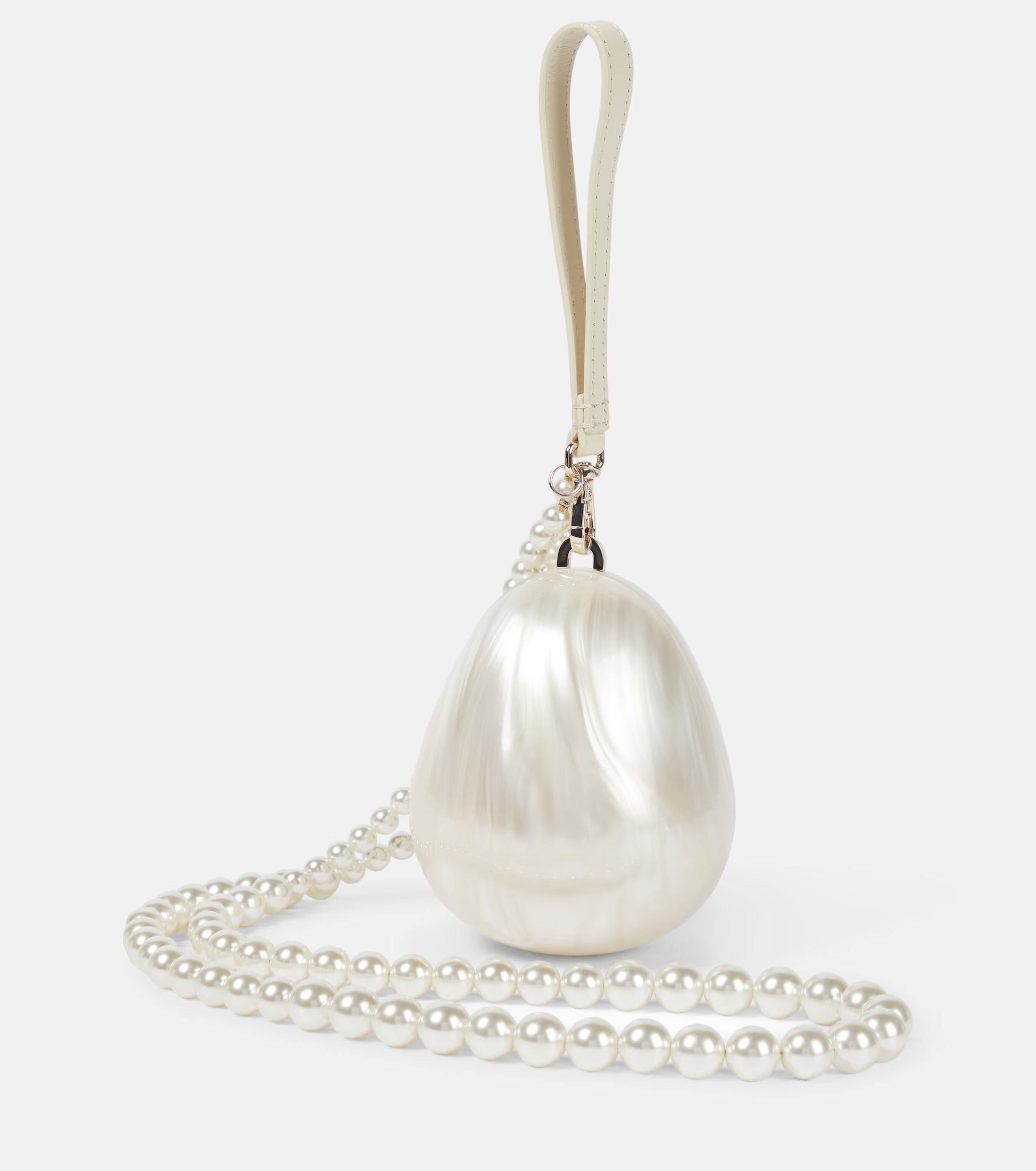 Simone Rocha Egg Embellished Clutch