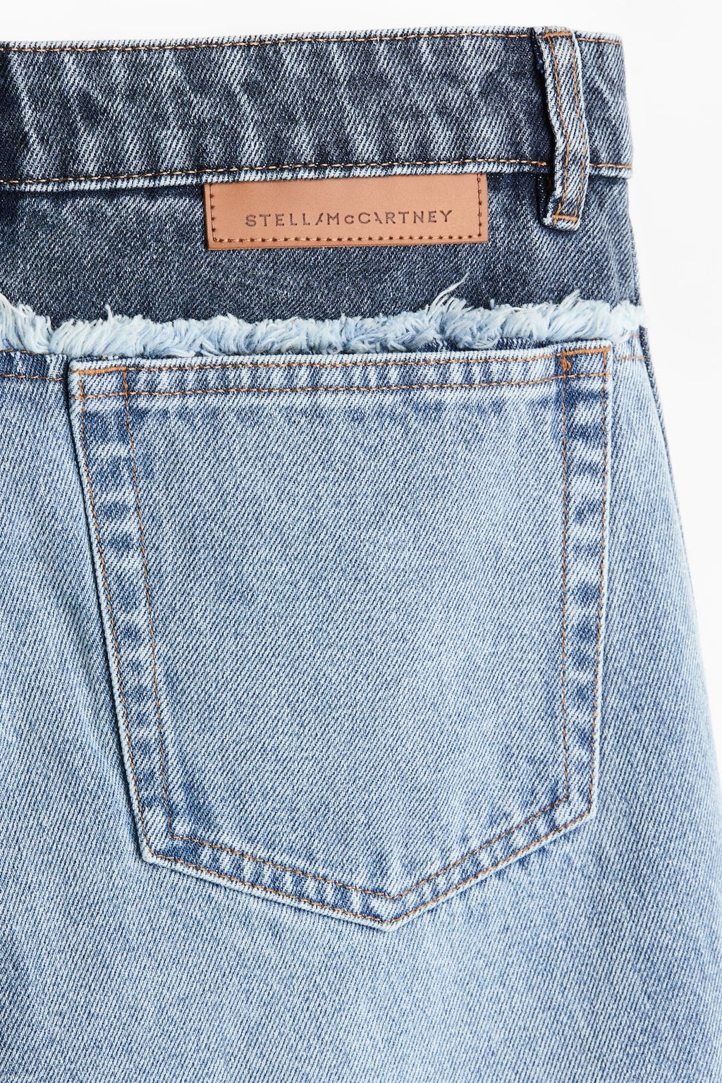 Stella McCartney x H&M Two-Tone Wide-Leg Jeans