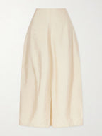 Silk-Blend Maxi Skirt