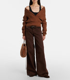 Falabella Faux Shearling Mini Shoulder Bag