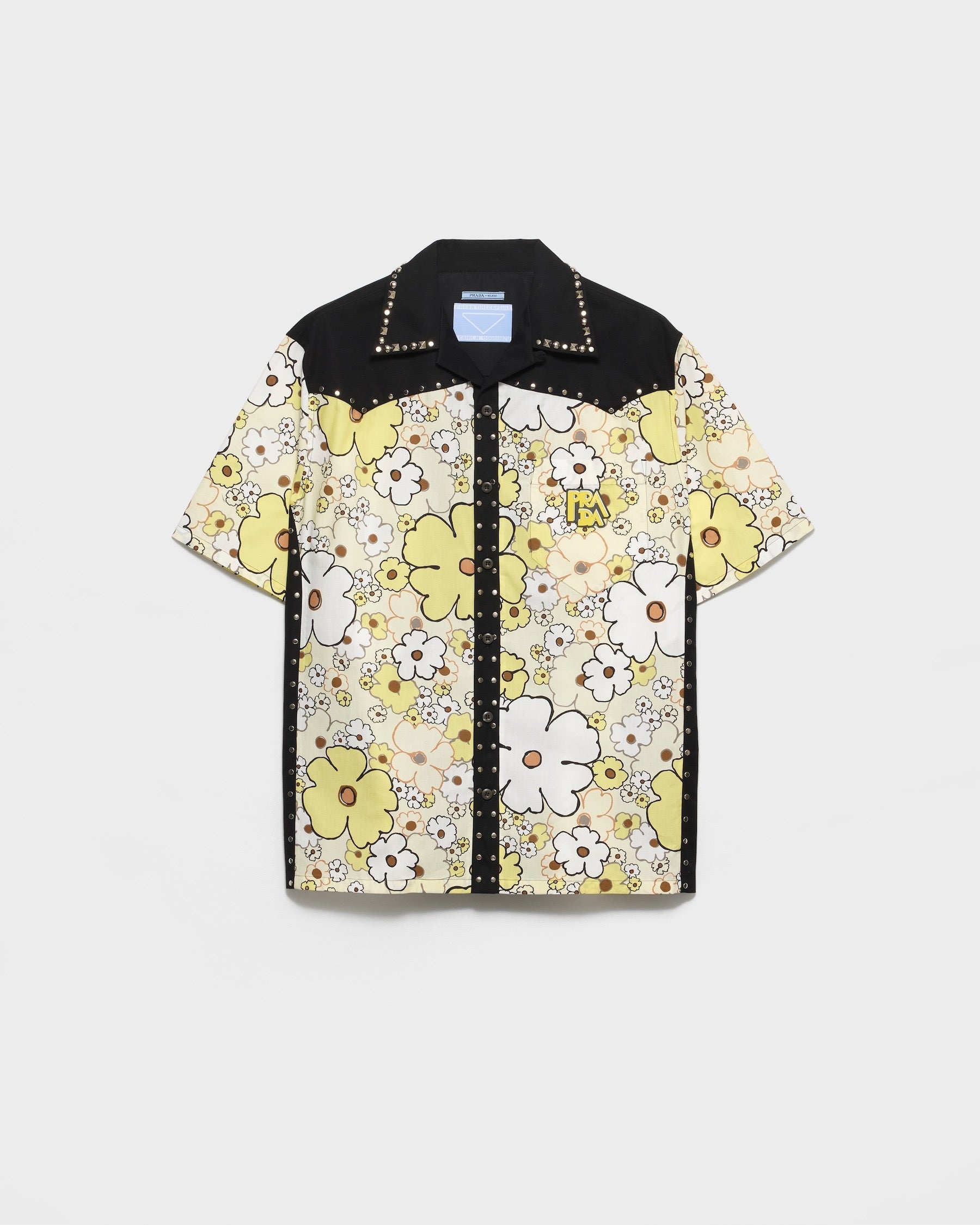 Prada Time Capsule Floral Print Shirt