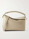 LOEWE Puzzle Edge Small Textured Leather Shoulder Bag