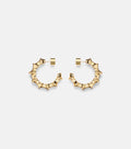 Murphy Mini Gold-Plated Hoop Earrings
