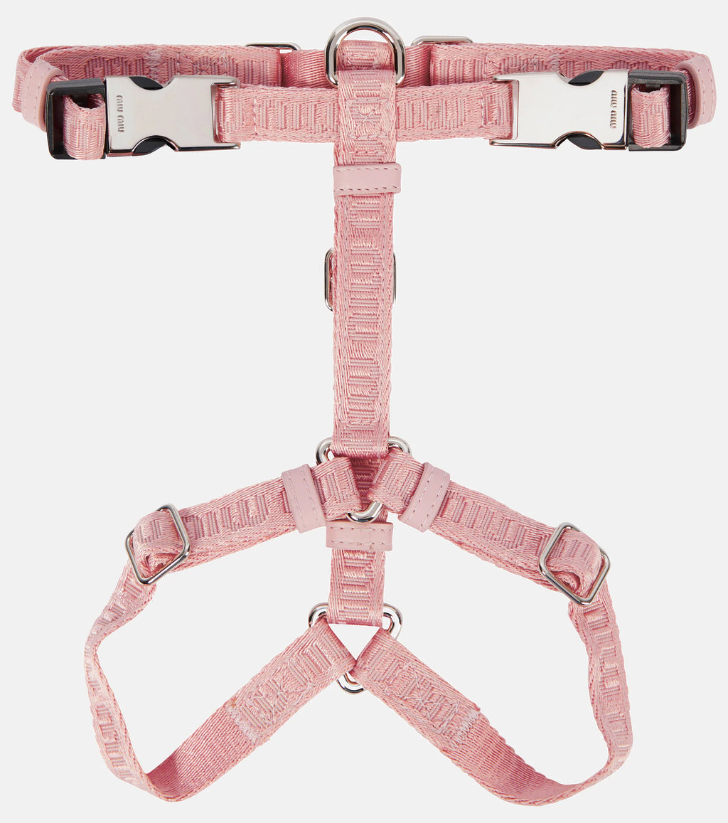 Miu Miu Logo Dog Harness