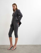 Topshop Co-ord Bengaline Capri in Slate