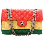 Timeless Tricolor Leather Bag