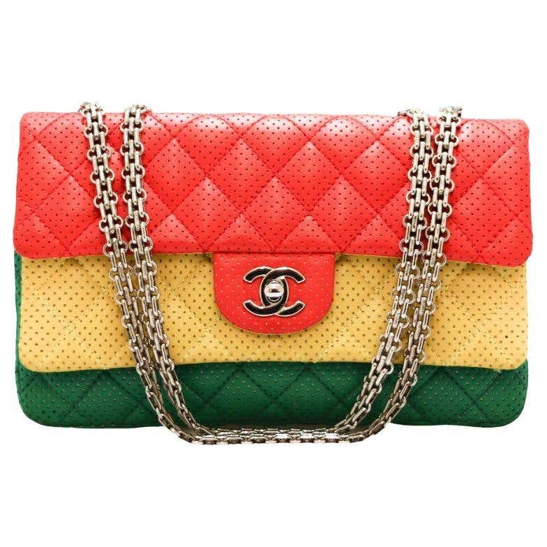 Timeless Tricolor Leather Bag