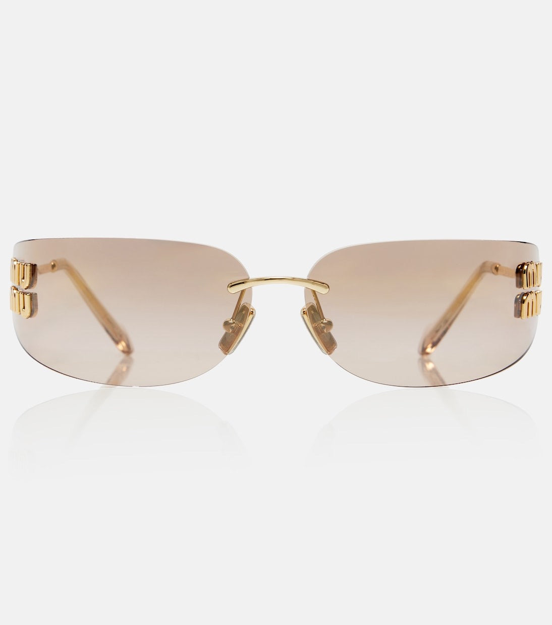 Logo Oval Sunglasses
