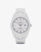 Private Label Dubai Ltd — Customised Rolex Datejust Sorbet White 41mm