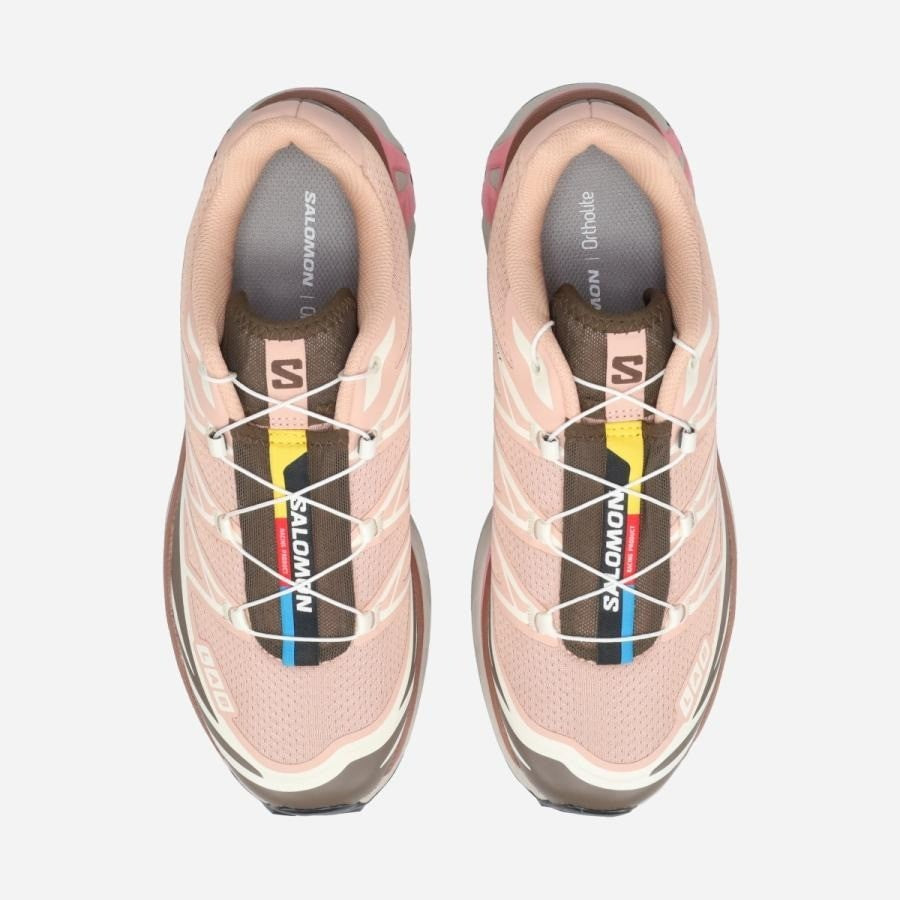Salomon XT-6 Sneakers Mahogany Rose Earth Brown Flamingo Pink Men's (Copy)