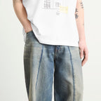 MM6 Maison Margiela Wide Leg Jeans
