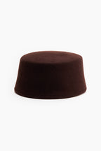 Wool Pillbox Hat