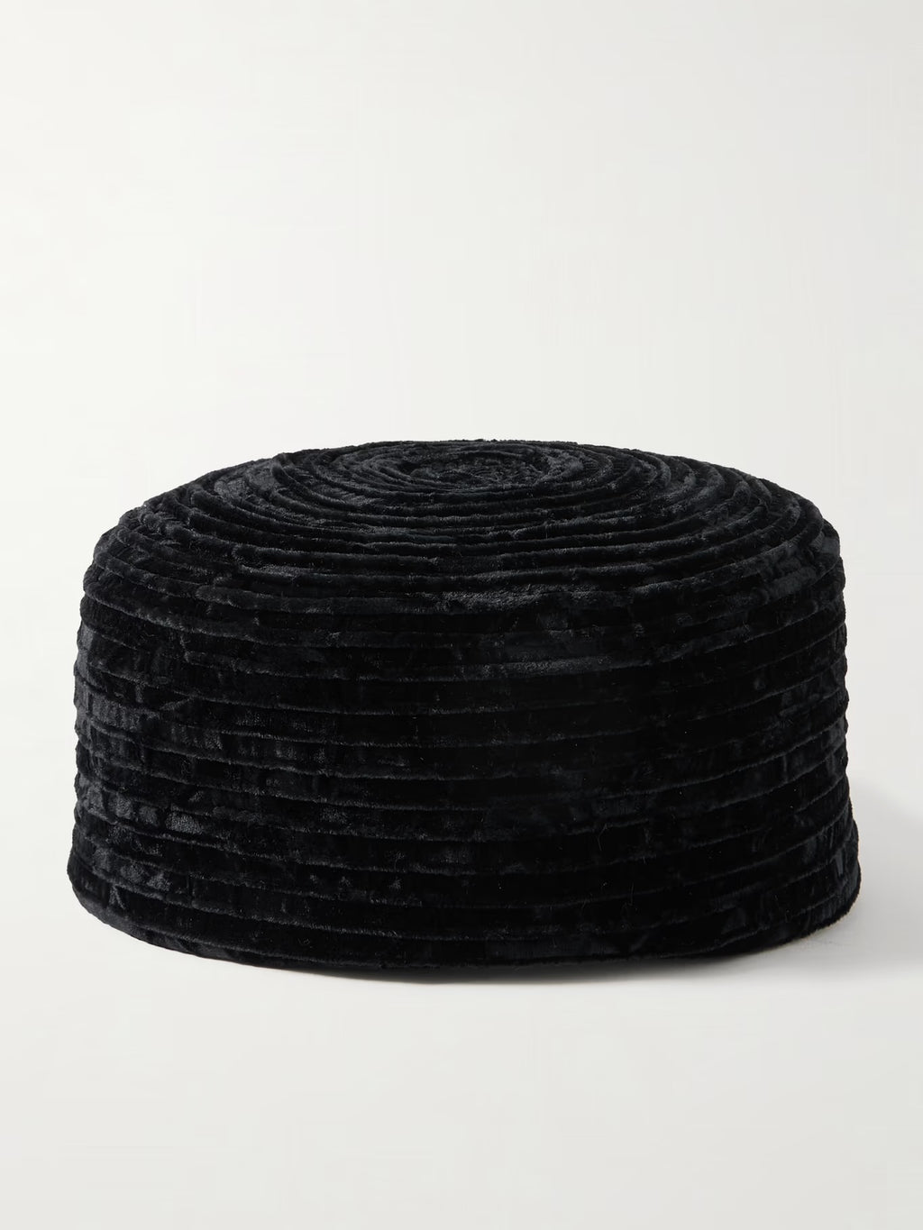Gigi Burris Lauren Silk-Blend Velvet Pillbox Hat