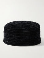 Gigi Burris Lauren Silk-Blend Velvet Pillbox Hat