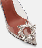 Begum Embellished PVC Pumps