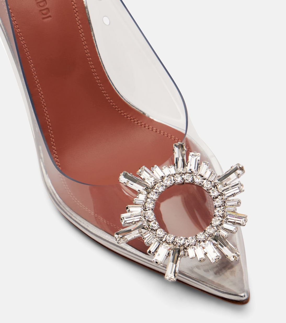 Begum Embellished PVC Pumps