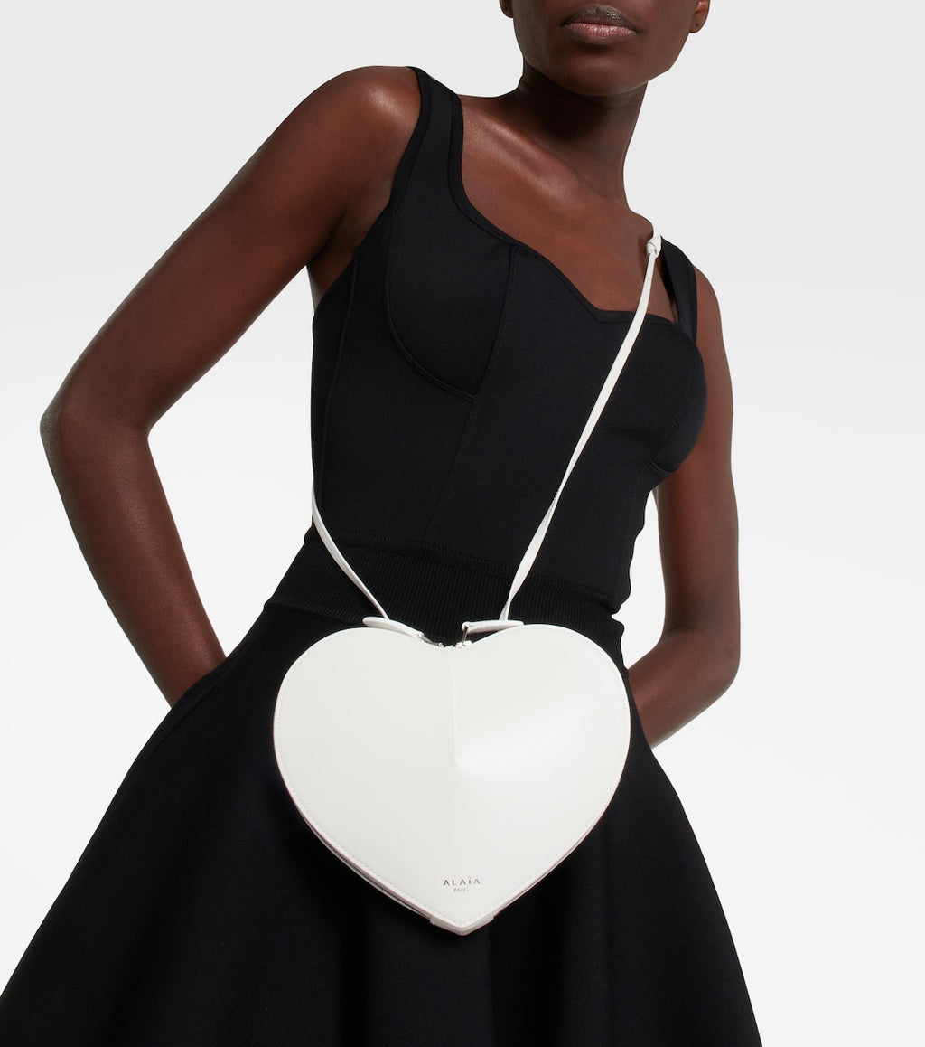 Le Coeur Leather Crossbody Bag