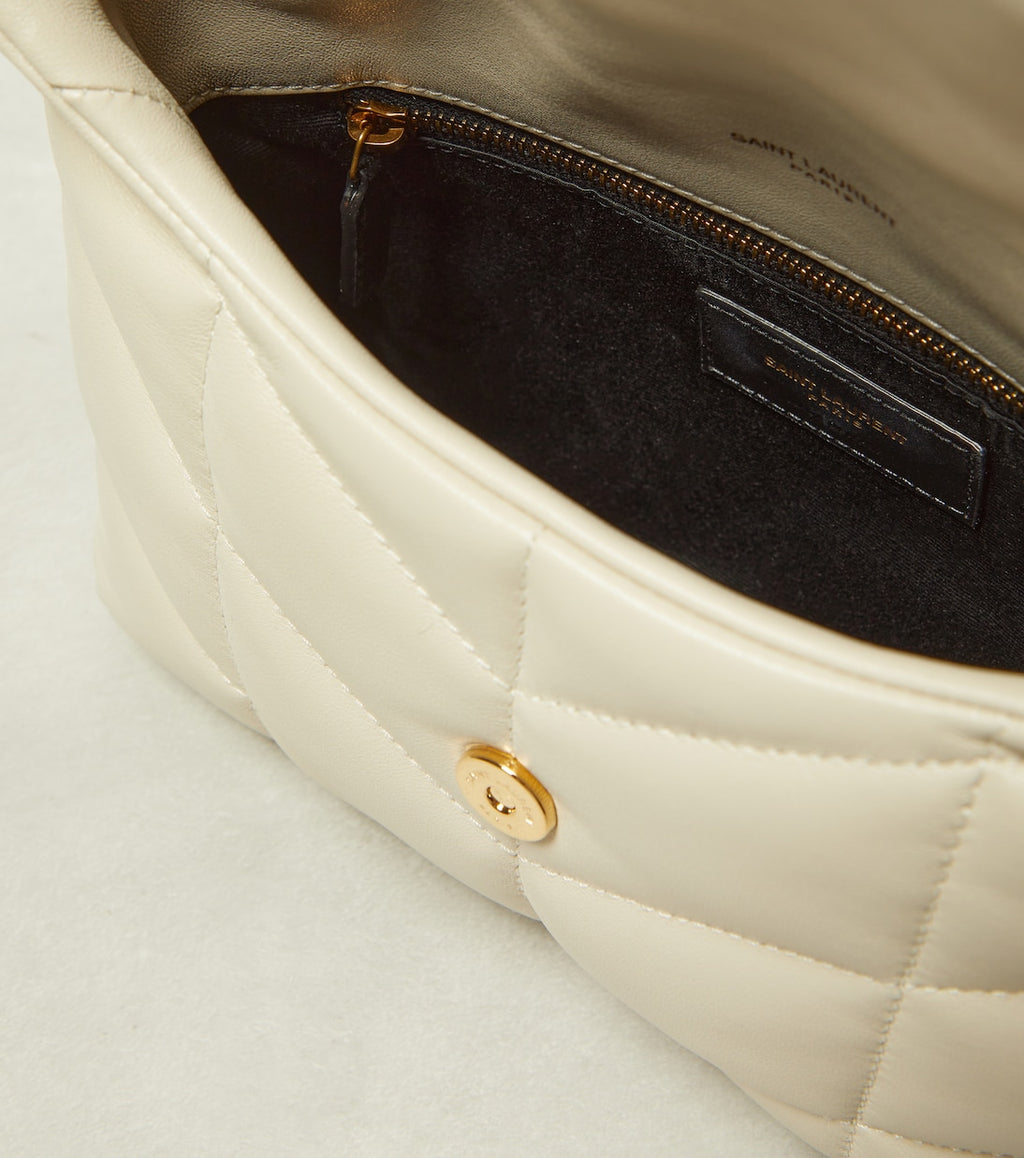 Saint Laurent Puffer Toy Leather Shoulder Bag