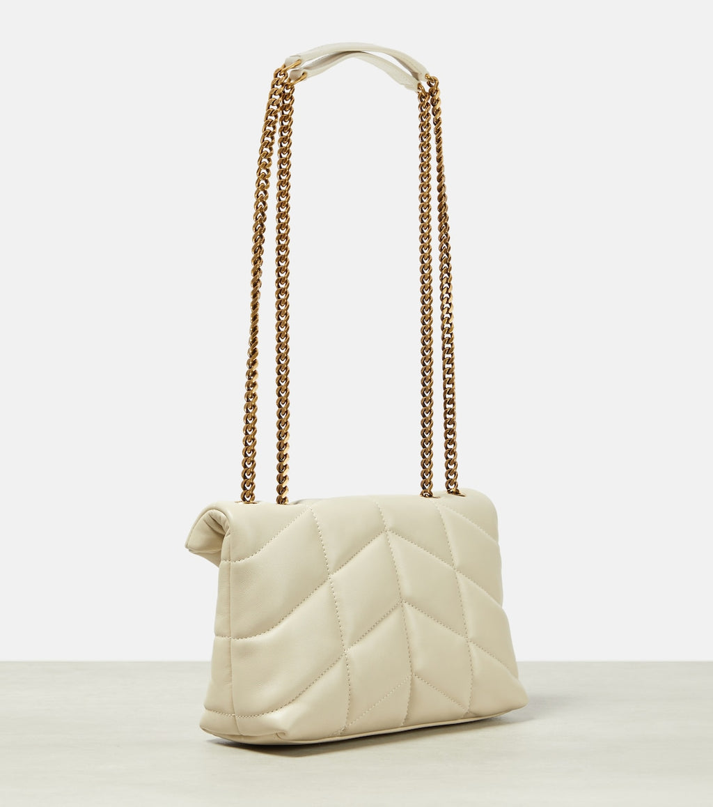 Saint Laurent Puffer Toy Leather Shoulder Bag