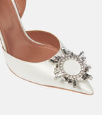 Begum Satin Slingback Pumps