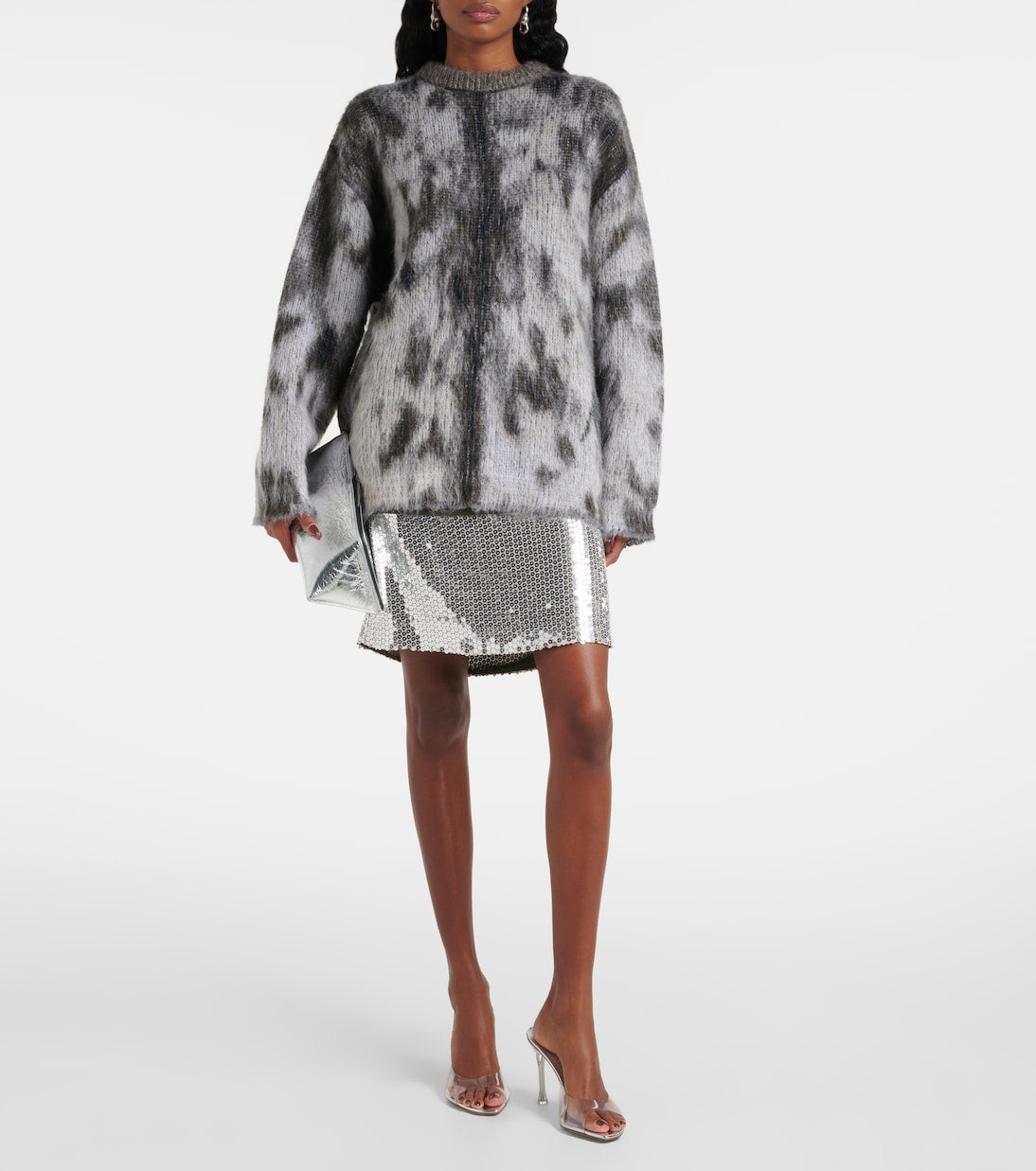 Alexa Glass 95 PVC Mules