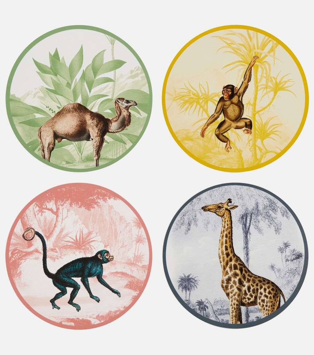 La Menagerie Ottomane Set of 4 Placemats