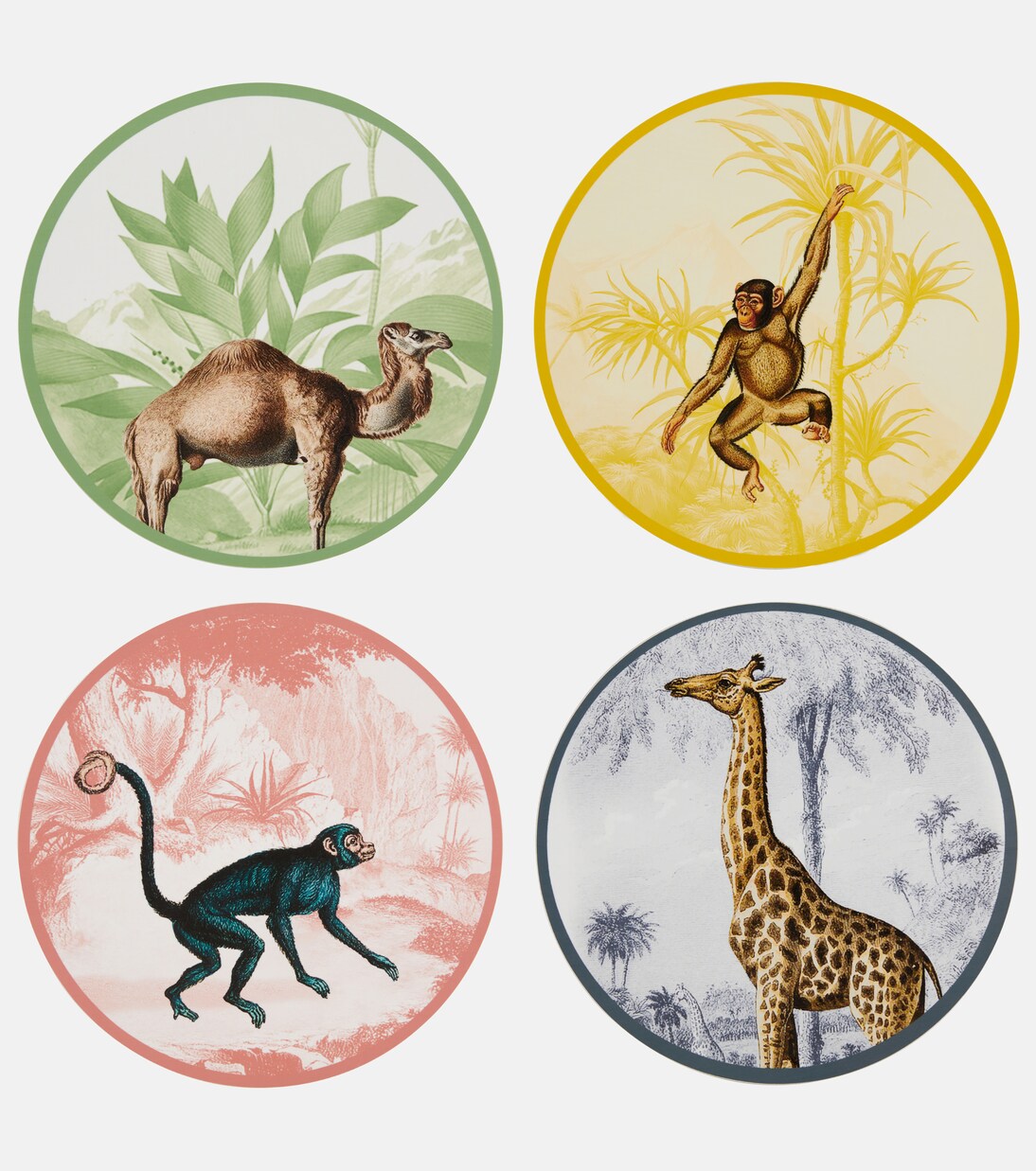 La Menagerie Ottomane Set of 4 Placemats