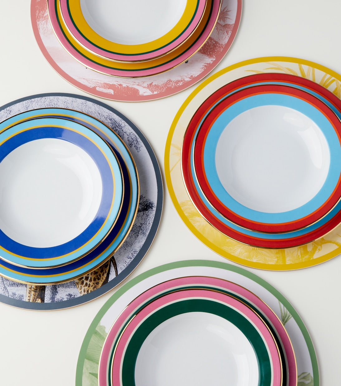 La Menagerie Ottomane Set of 4 Placemats