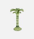 Les-Ottomans Palm Medium Candle Holder Green