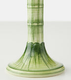 Les-Ottomans Palm Medium Candle Holder Green
